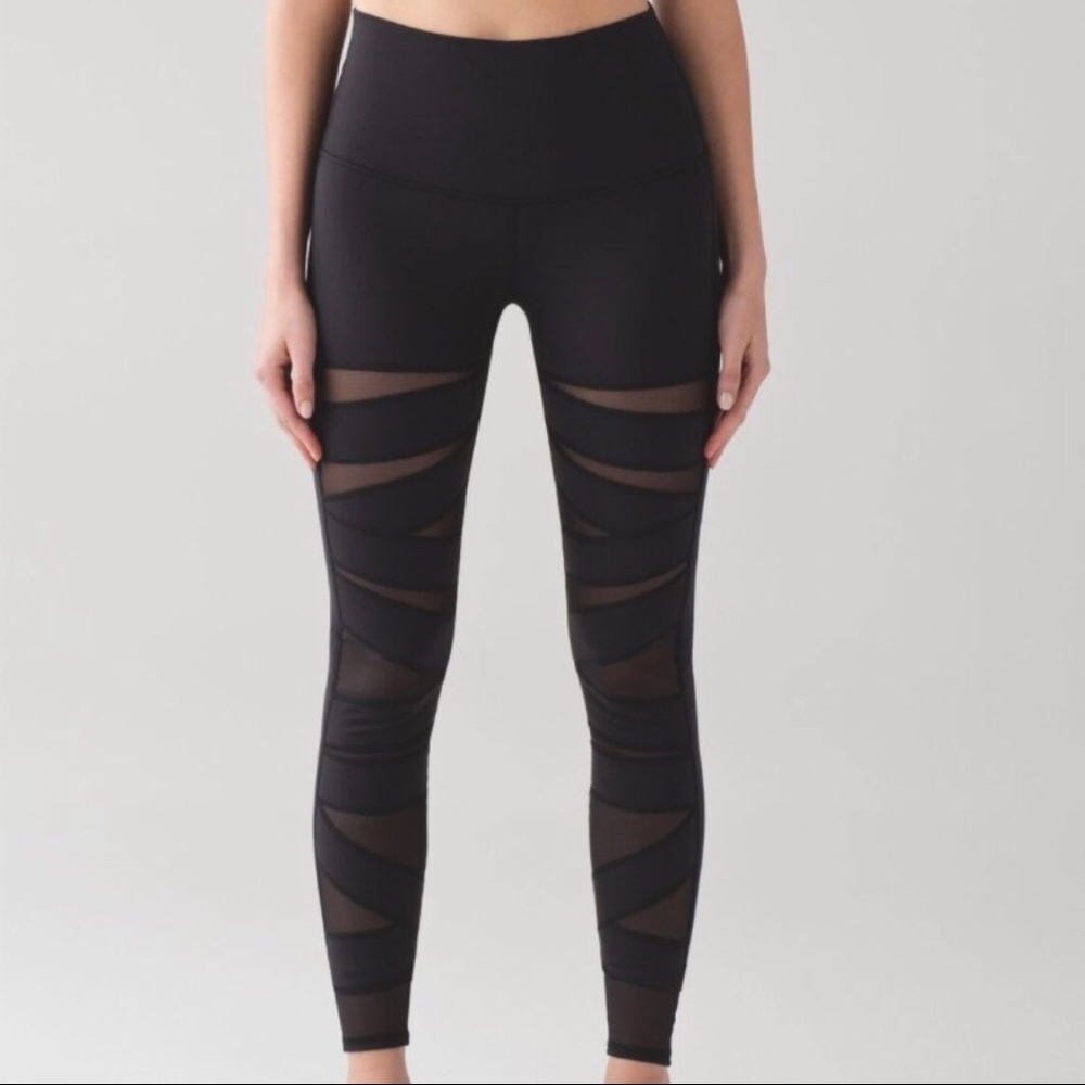 Lululemon Wunder Under Mesh Pant